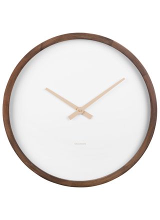 Karlsson seinäkello Ancho dark wood large 50 cm KA5928DW
