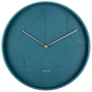 Karlsson seinäkello Echelon Circular dark blue 40 cm KA5948DB main product photo
