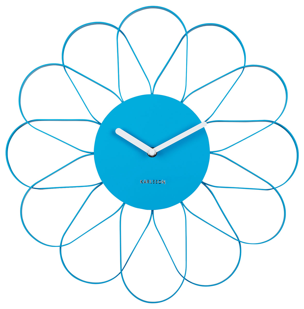 Karlsson seinäkello Arkis bright blue KA5975BB