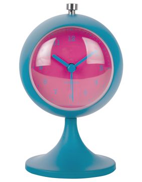 Karlsson herätyskello Funky Retro bright blue KA5991BB