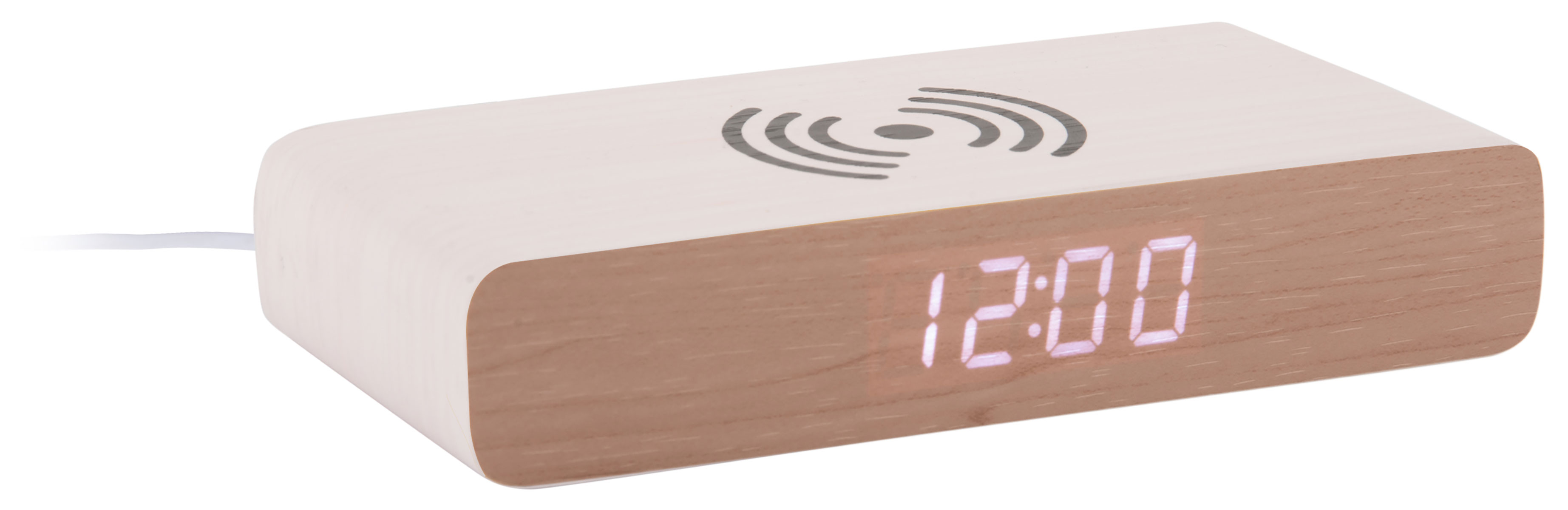 Karlsson Retro Flat LED herätyskello KA6039WH