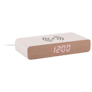 Karlsson Retro Flat LED herätyskello KA6039WH main product photo