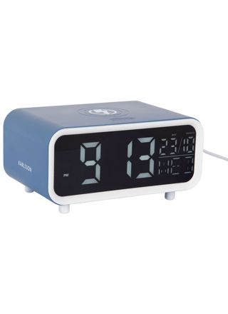 Karlsson Chunky LED herätyskello puhelimen lataustoiminnolla KA6054BL