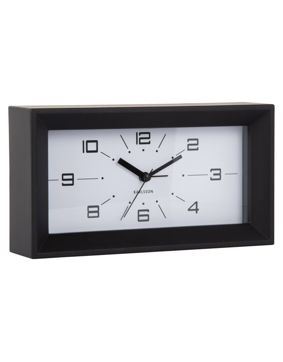 Karlsson herätyskello Lujo Rectangle black KA6066BK