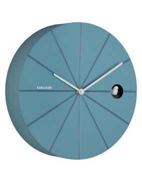 Karlsson seinäkello Destacado Cuckoo air blue KA6068BL