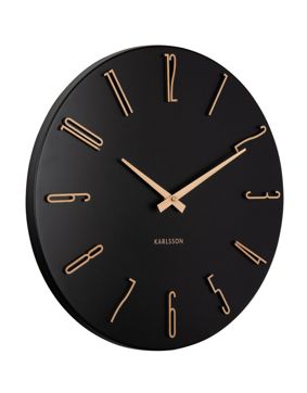Karlsson seinäkello Esmerado black KA6072BK