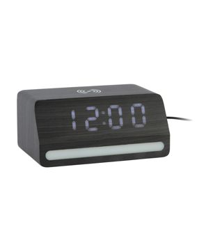 Karlsson herätyskello led-valolla Retro black KA6078BK