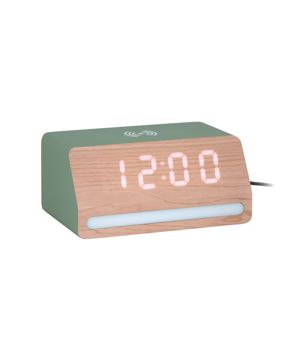 Karlsson herätyskello led-valolla Retro jungle green KA6078GR