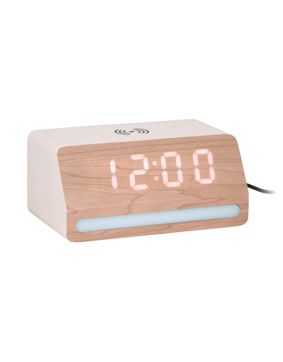 Karlsson herätyskello led-valolla Retro white KA6078WH