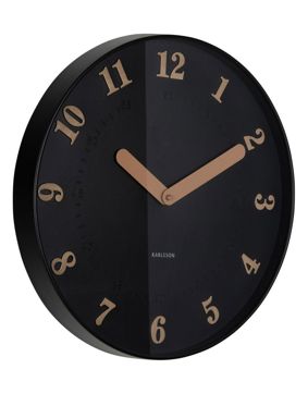 Karlsson seinäkello Amena black KA6083BK