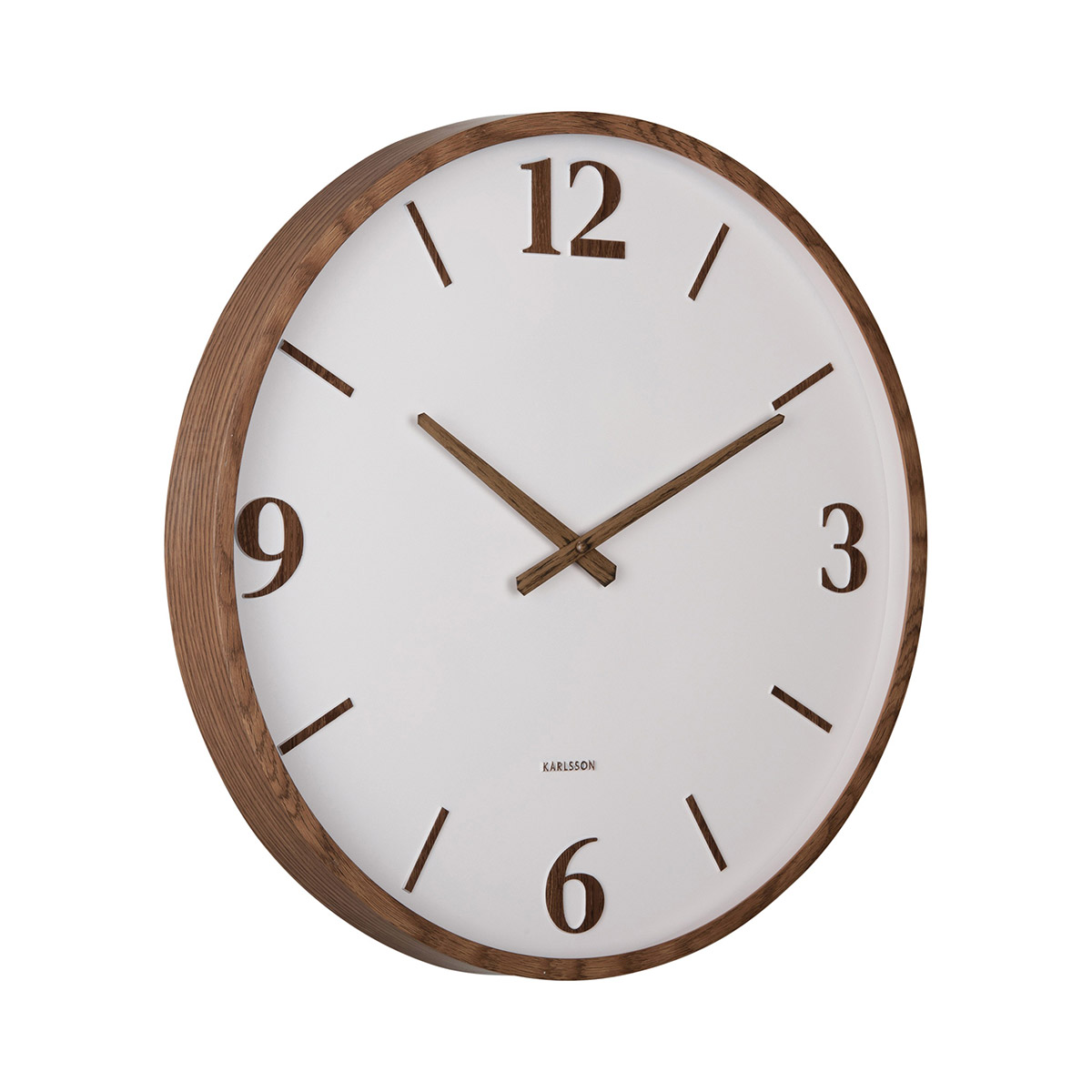 Karlsson seinäkello Detalle Large warm grey KA6087WG