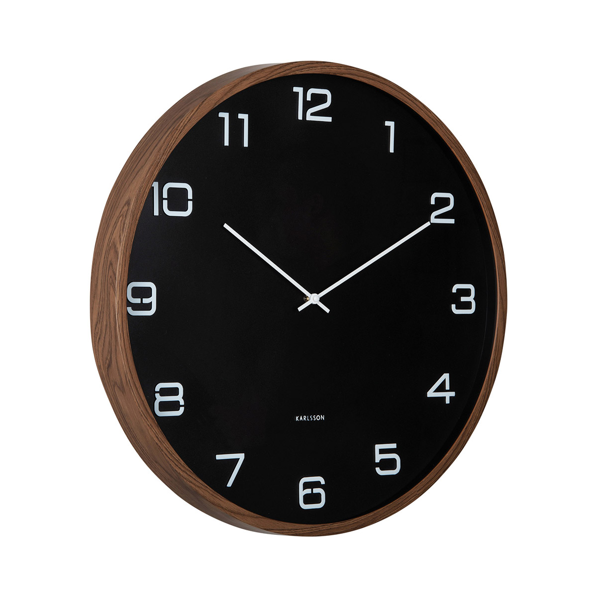 Karlsson seinäkello Delicado Large black KA6088BK