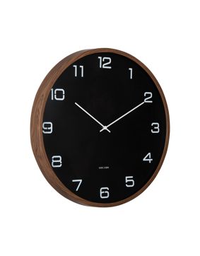 Karlsson seinäkello Delicado Large black KA6088BK