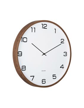 Karlsson seinäkello Delicado Large white KA6088WH