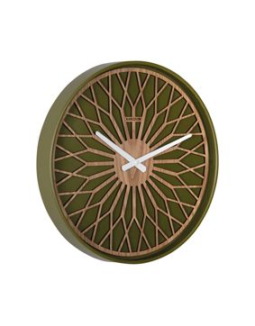 Karlsson seinäkello Girasol luxury green KA6092GR