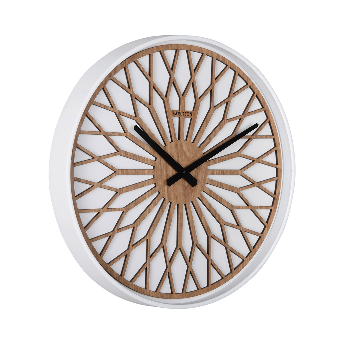 Karlsson seinäkello Girasol white KA6092WH