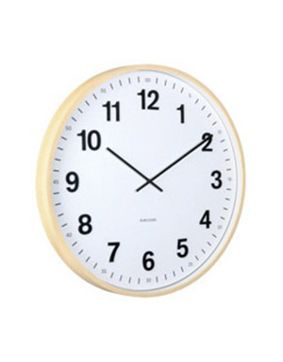 Karlsson seinäkello Esencia Classic XL light wood KA6109WD