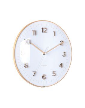 Karlsson seinäkello Esencia Dome white KA6110WH