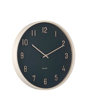 Karlsson seinäkello Nervadura black KA6117BK