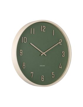 Karlsson seinäkello Nervadura green KA6117GR