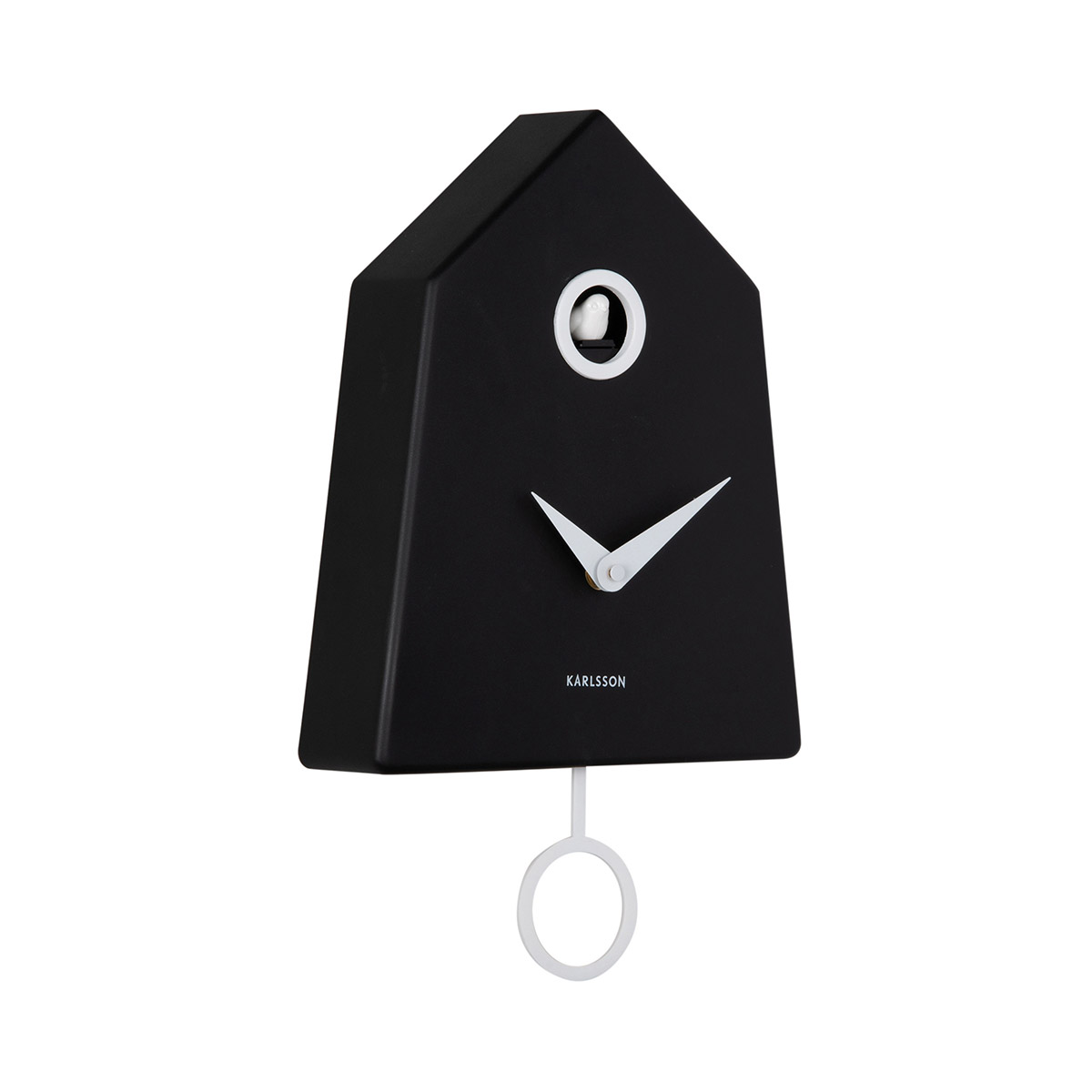 Karlsson seinäkello Grafico Cuckoo black KA6122BK
