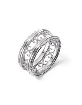 Kalevala Filigraani 8.5 mm valkokultasormus 541000502