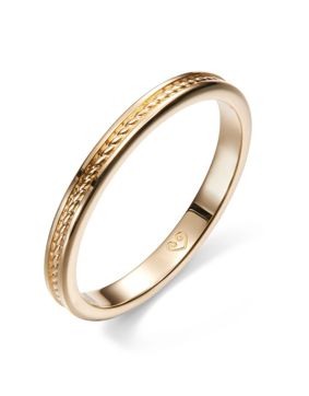 Kalevala Ikiaikainen kultasormus 2.3 mm 141000110