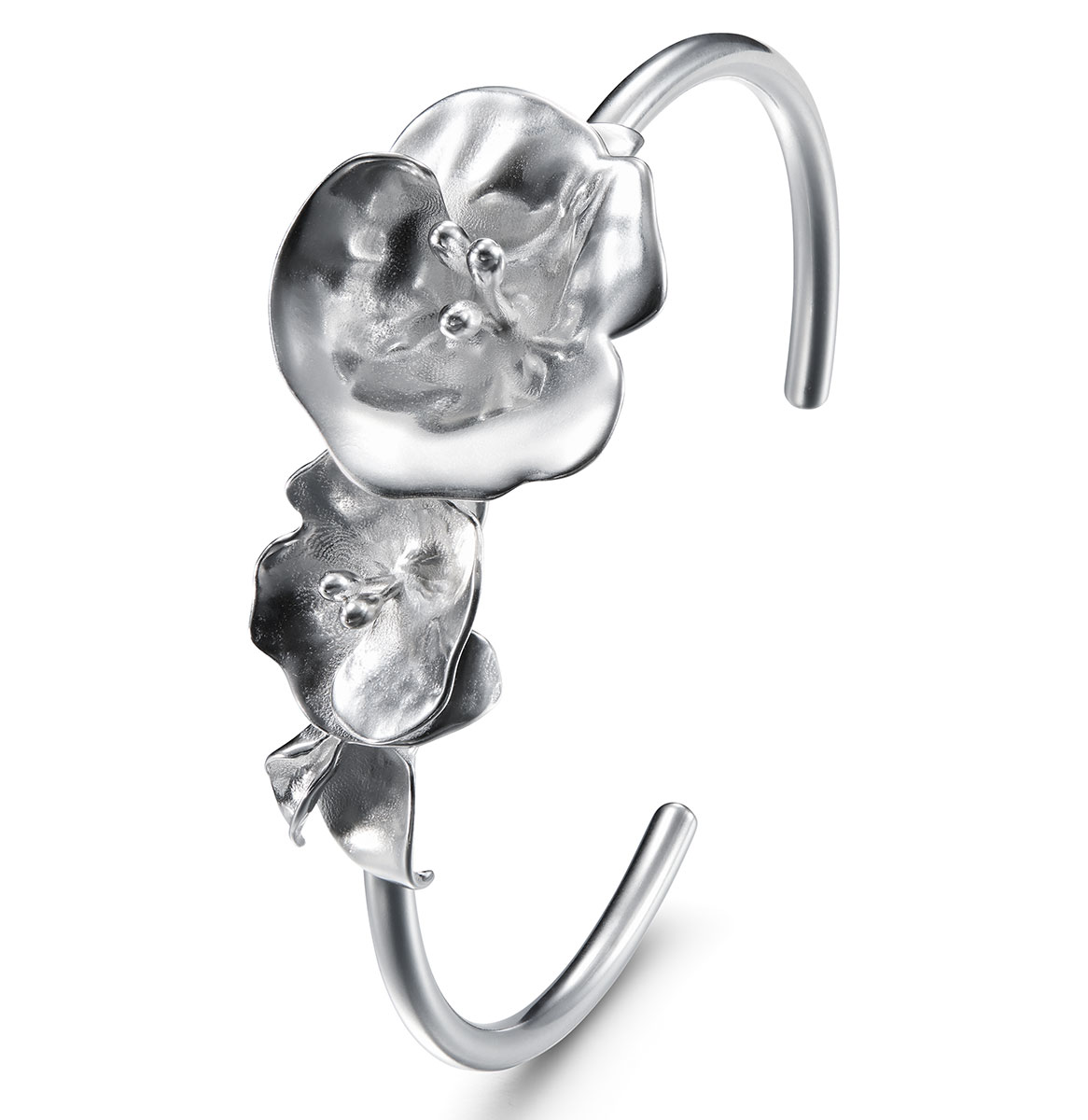 Kalevala Kesäyön ruusu rannekoru hopea 25100070057