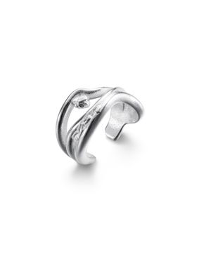Kalevala Männyt ear cuff korvakoru hopea 261001102