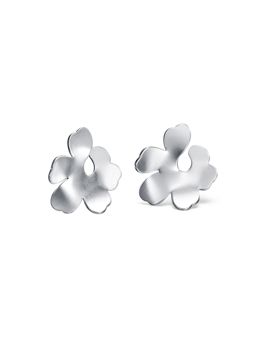 Kalevala x Marimekko Unikko-korvakorut mini hopea 261001203T