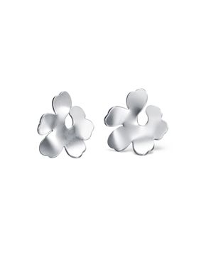 Kalevala x Marimekko Unikko-korvakorut mini hopea 261001203T