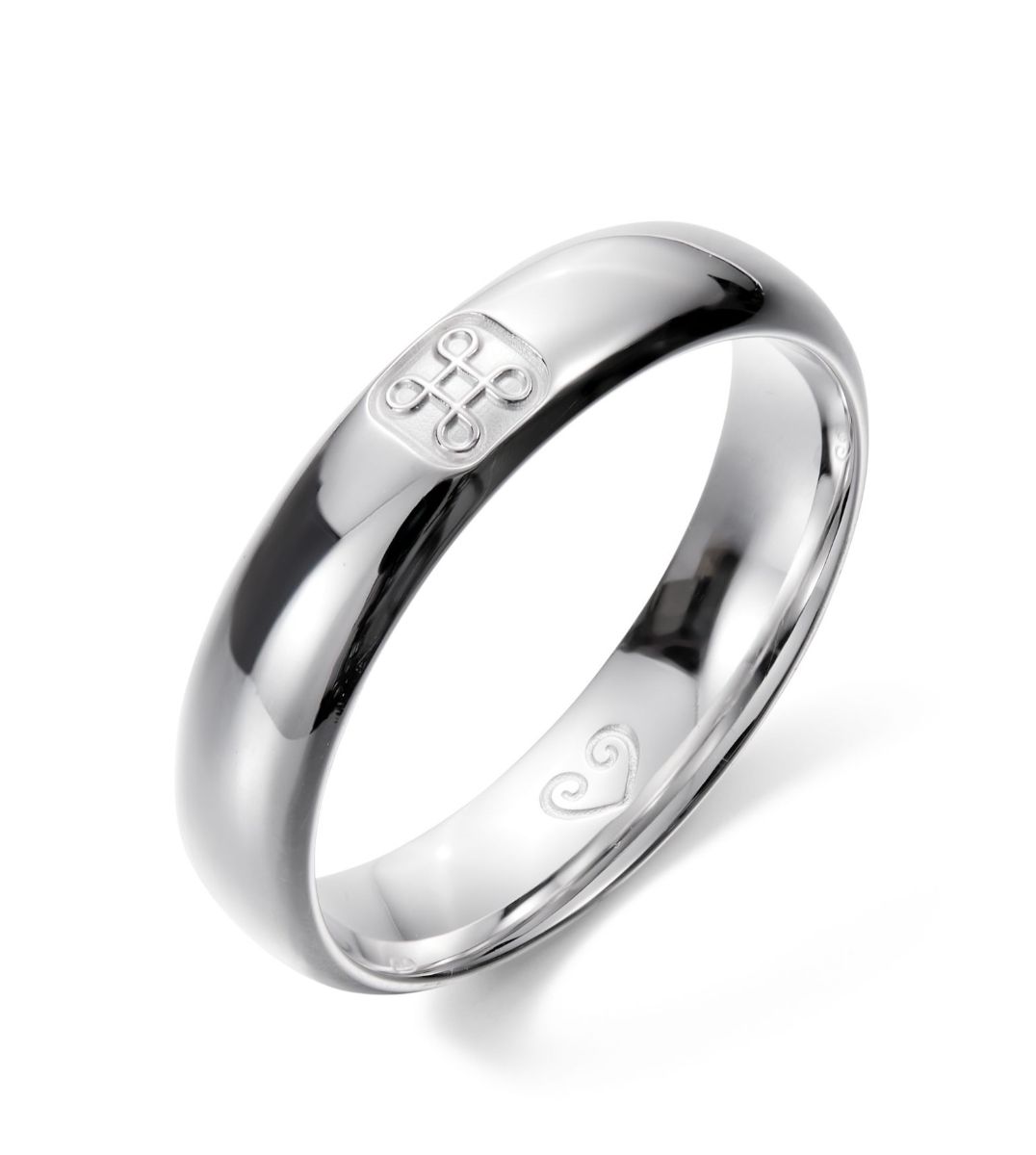 Kalevala Vaakuna valkokultasormus 541000200