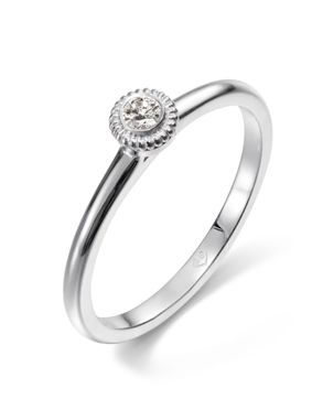 Kalevala Valittu 0.06 ct laboratoriotimanttisormus valkokulta 541000001L