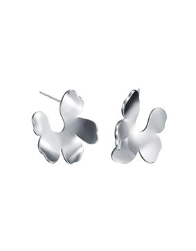 Kalevala x Marimekko Unikko korvakorut pienet hopea 261001200T