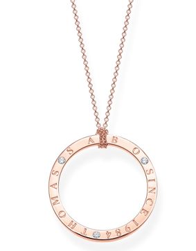 Thomas Sabo Sparkling circles rose kaulakoru KE1877-416-14-L90