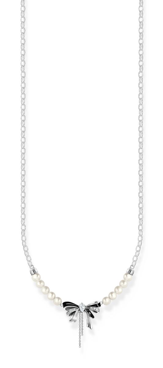 Thomas Sabo True Romance Silver bow Lovely romance rusettikaulakoru KE2295-167-11-L45V