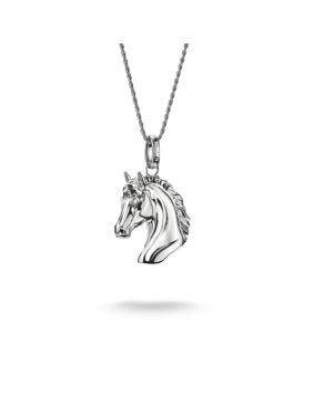 Thomas Sabo ELYNDRA hopeinen hevonen kaulakoru KE2342-643-21-L50V