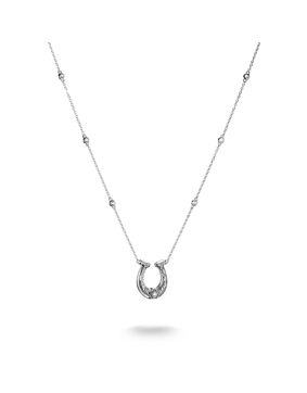 Thomas Sabo ELYNDRA hopeinen hevosenkenkä kaulakoru KE2343-643-14-L50V