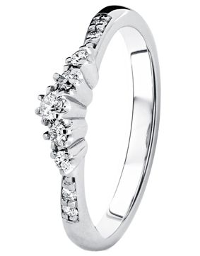 Kohinoor Helene syleilijä timanttisormus 033-235V-19