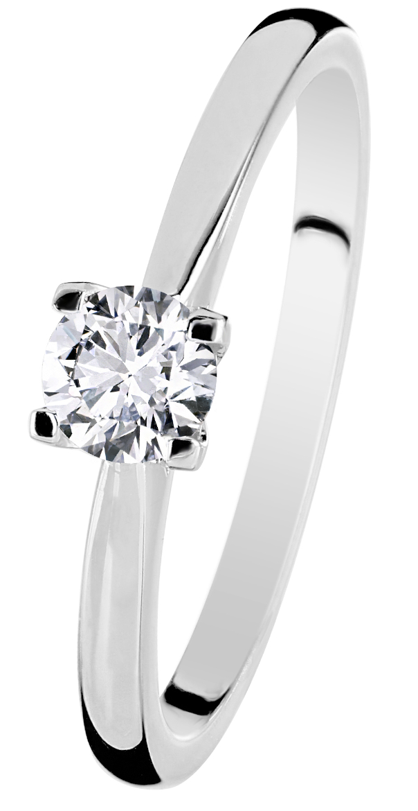 Kohinoor Mila timanttisormus valkokulta 033-450V-30