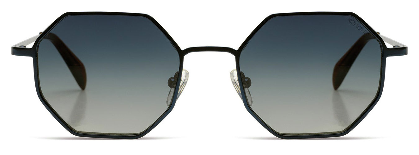 KOMONO Jean Blue satin rust aurinkolasit