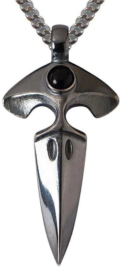 Kaamos Korppi kaulakoru iso 022