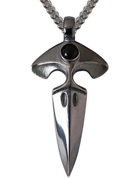 Kaamos Korppi kaulakoru iso 022