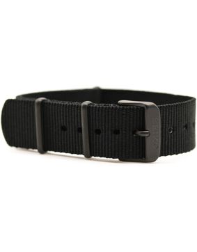 Seiko 5 Sports sarjan musta NATO-ranneke 22mm L0FP02CM0