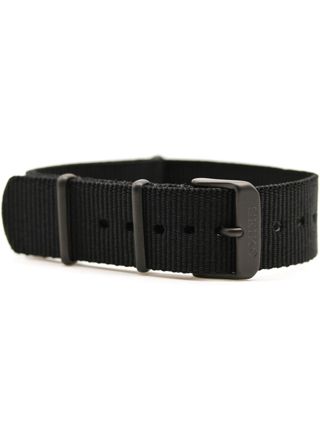 Seiko 5 Sports sarjan musta NATO-ranneke 22mm L0FP02CM0