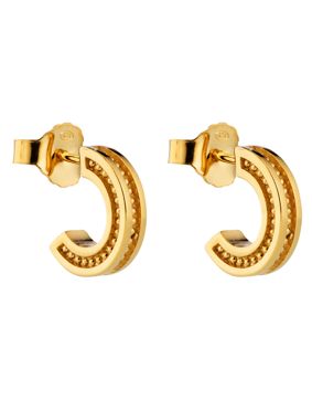 Lumoava Aina kullatut korvarenkaat 3x12mm L64259700000