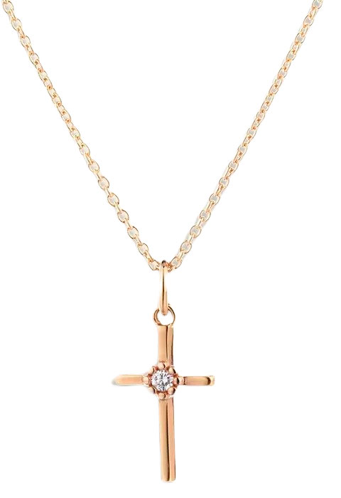 Lumoava Daisy risti kulta timantti L70258130