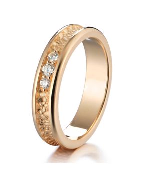 Lumoava Kätkö timanttisormus keltakulta L72242390000 0.11 ct