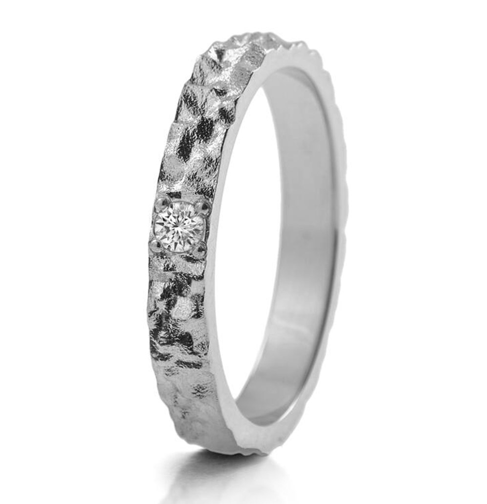 Lumoava Polku timanttisormus valkokulta L82211090000