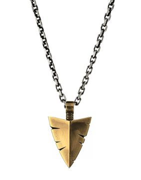 Lempikoru Metsästäjä iso patinoitu pronssikaulakoru 22 507 00 550